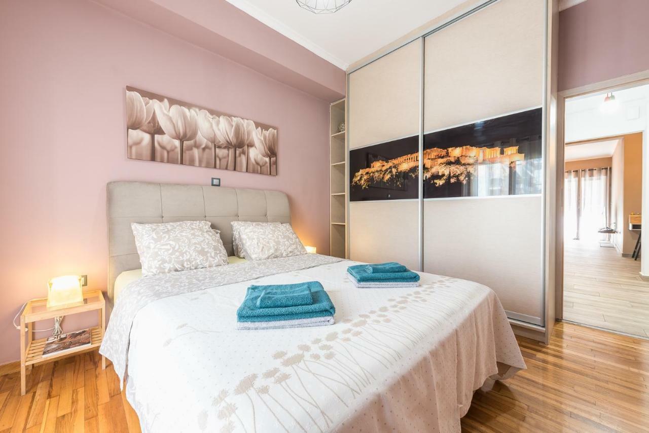 Stylish Luxury Apartment Near Acropolis At Neos Kosmos Metro Station Athens Exterior photo