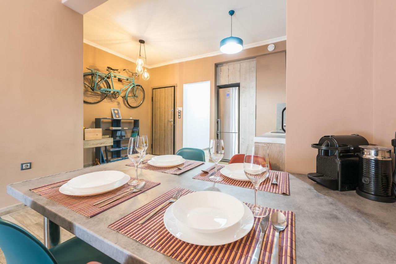 Stylish Luxury Apartment Near Acropolis At Neos Kosmos Metro Station Athens Exterior photo